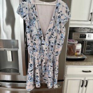 Parker flowered dress